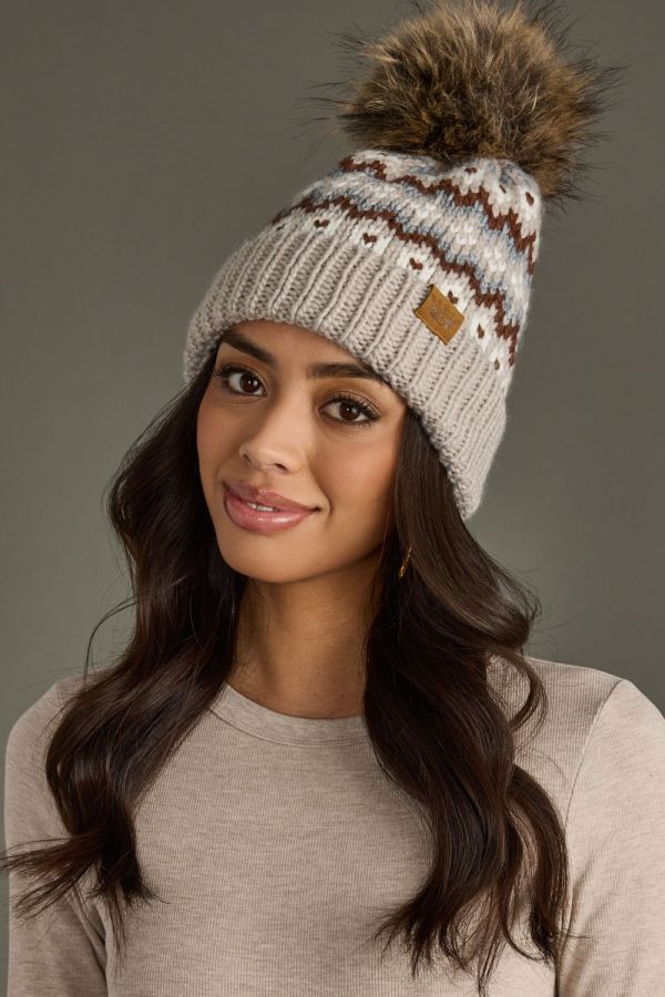Autumn Woods Pom Hat