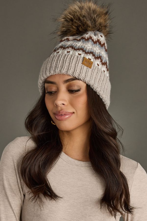 Autumn Woods Pom Hat
