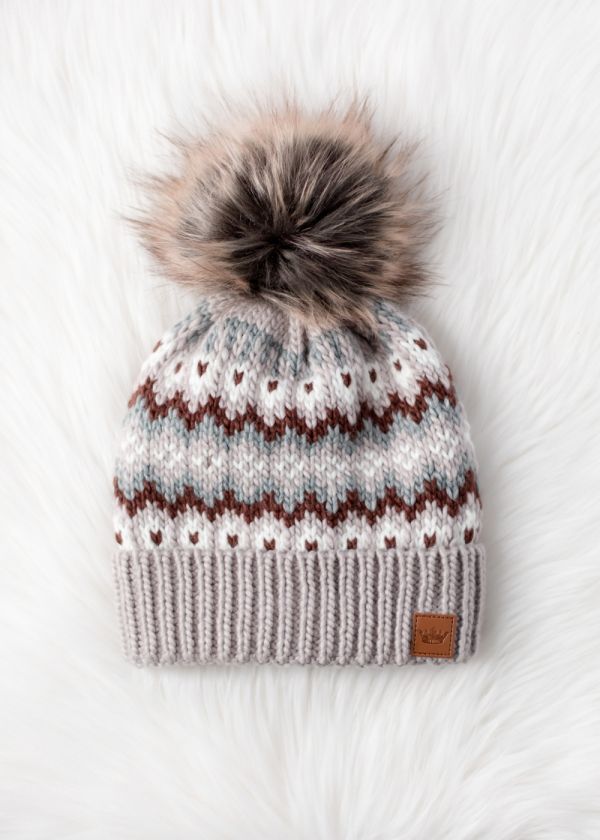 Autumn Woods Pom Hat