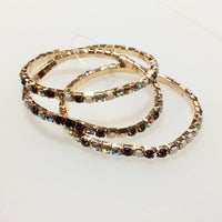 Gold Stretch Crystal Bracelets