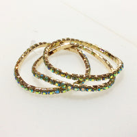 Gold Stretch Crystal Bracelets