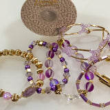 Erimish Amethyst Bracelet Stack