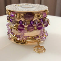 Erimish Amethyst Bracelet Stack