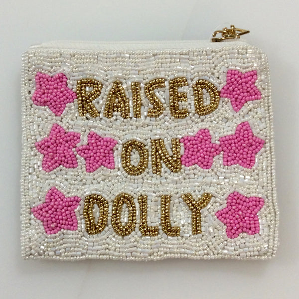 Raised On Dolly Beaded Coin Purse