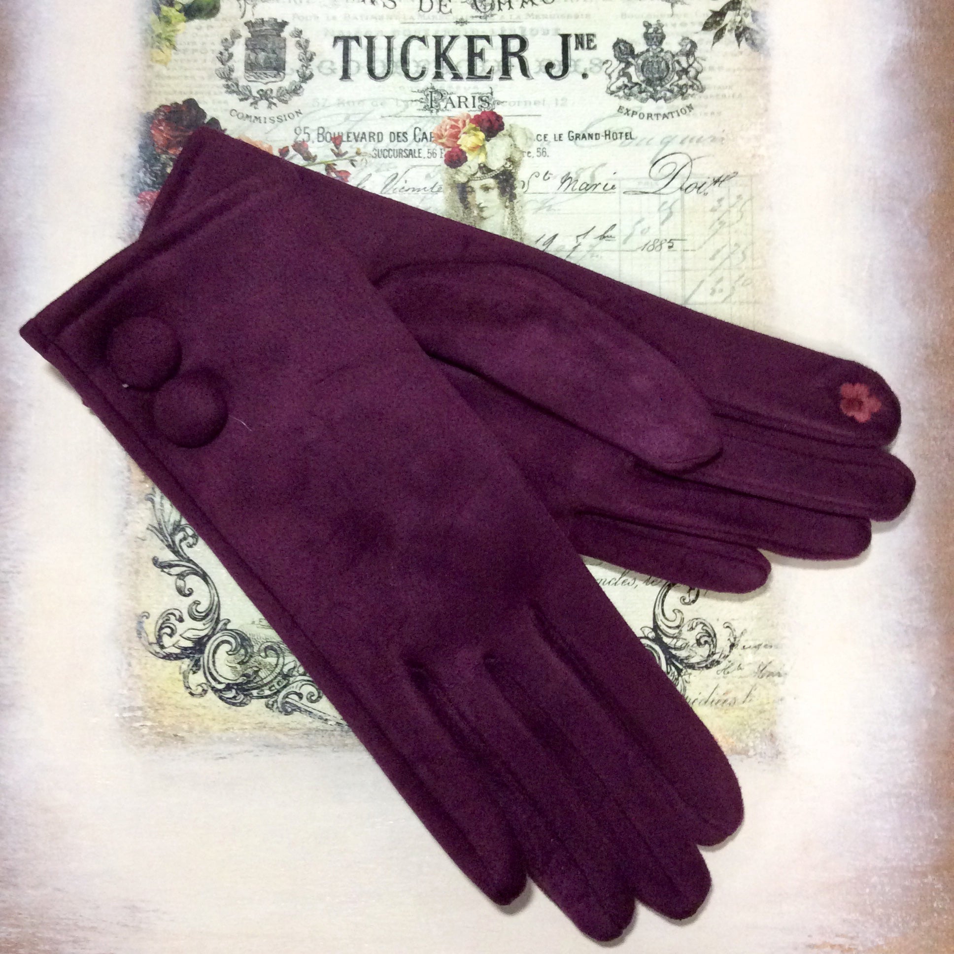 Suede Feel Texting Glove