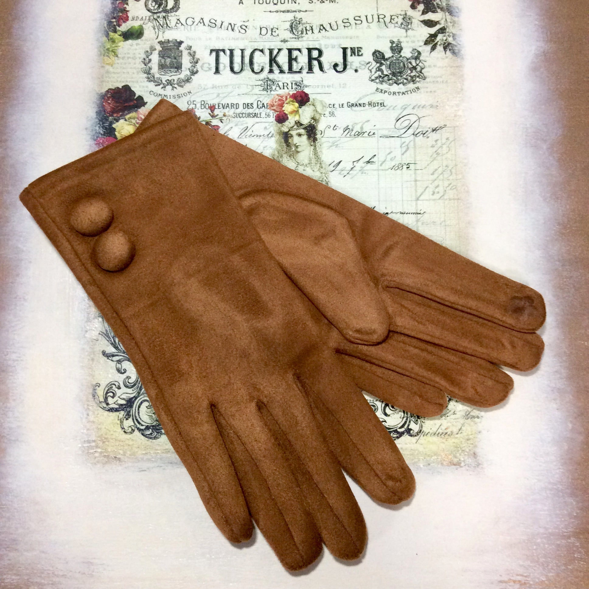 Suede Feel Texting Glove