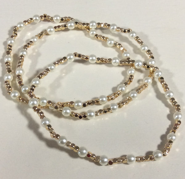Petite Pearl Stretch Bracelets