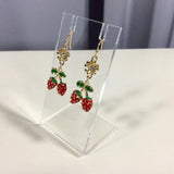 Strawberry Bloom Earrings