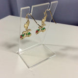 Strawberry Bloom Earrings
