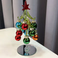 Starry Night Glass Christmas Tree