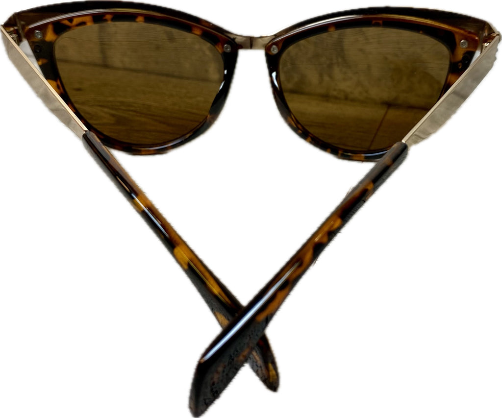 Tammi Crystal Cat Eye Sunglasses