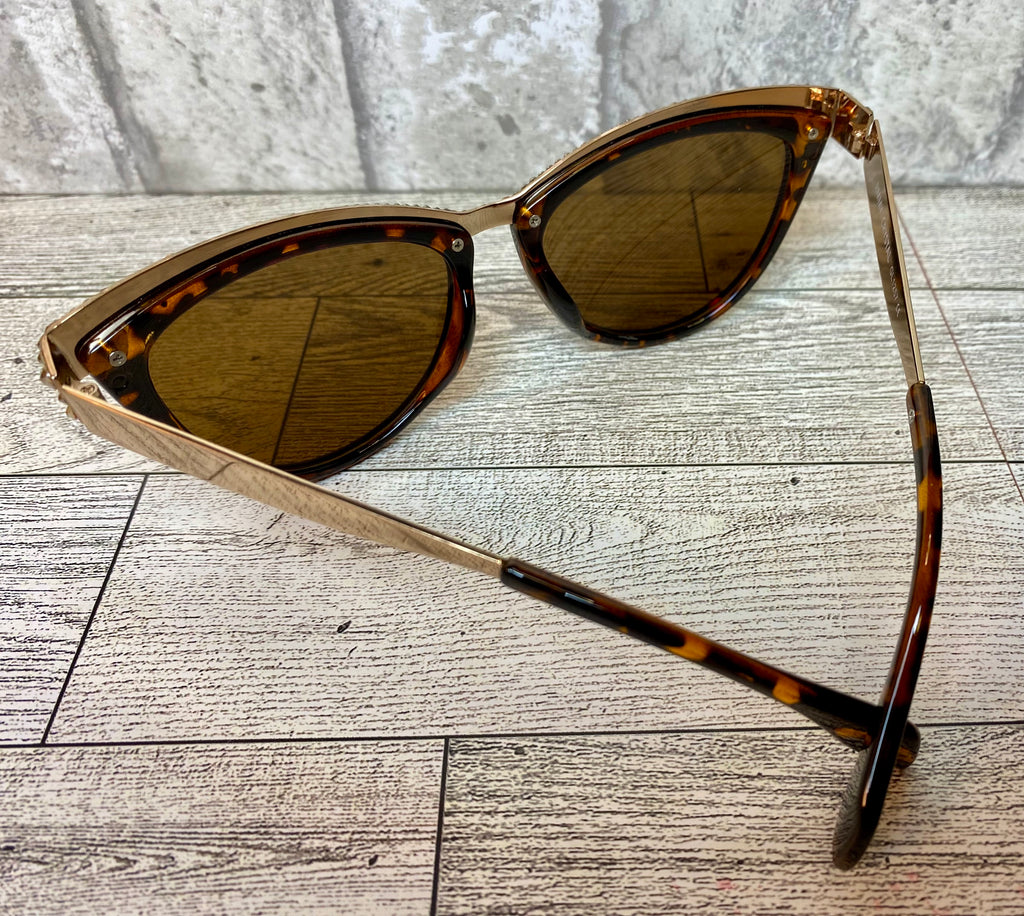 Tammi Crystal Cat Eye Sunglasses