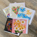 Handmade Diamond Art, Diamond Painting Thank You Cards