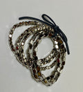 Lost and Found Trading Company Hematite Stretch Bracelets