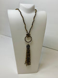 Lost and Found Trading Company Golden Twilight Tassel Necklace