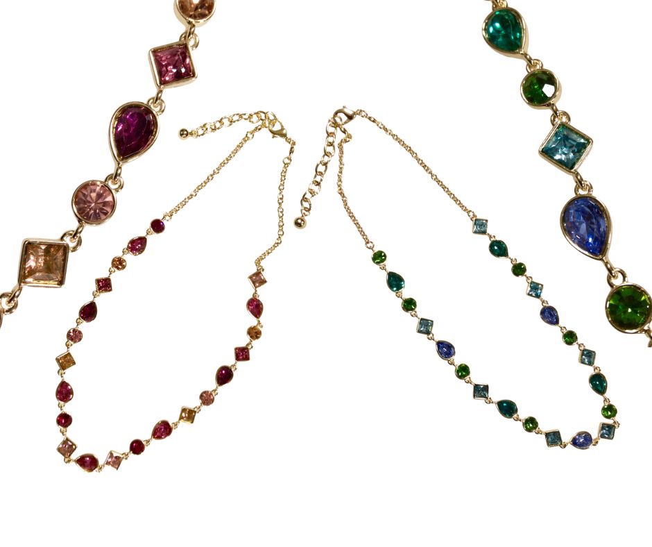 Gemstone Glow Layering Necklace