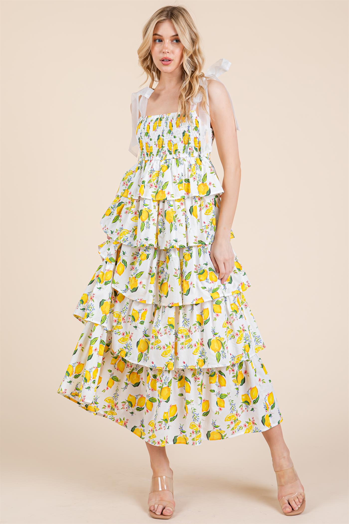 Lemoncello Maxi Sundress