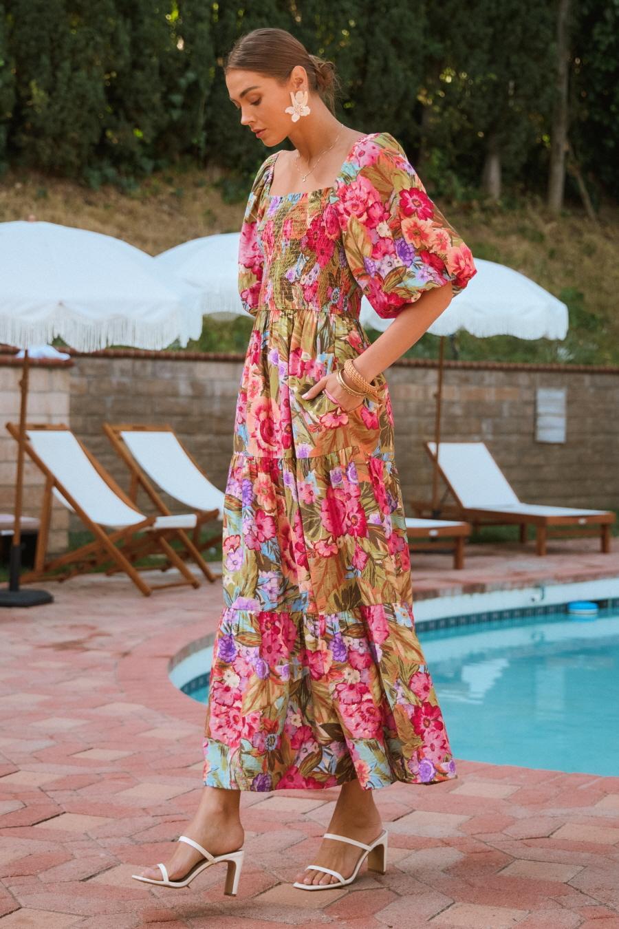 Secret Garden Maxi Dress