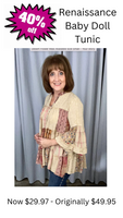 Renaissance Baby Doll Tunic