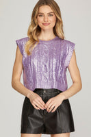 Luster Lilac Sweater Vest