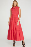 Scarlet Safari Maxi Dress