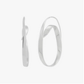 Silpada "Attract" Sterling Silver Swirl Earrings