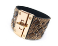Royal Ice Chocolate Diamond Crystal Cuff