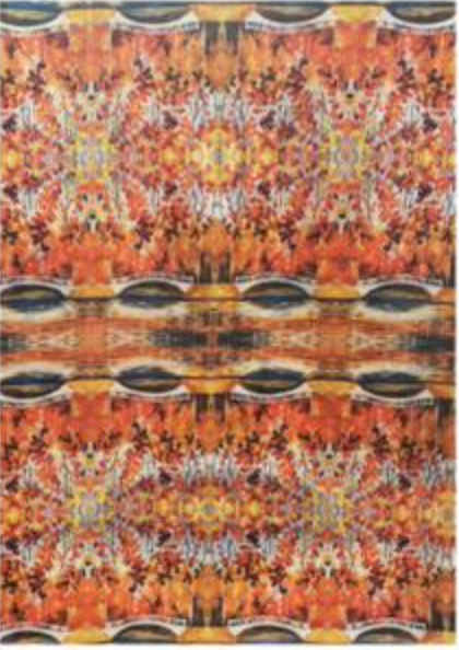 Museum Bridge Watercolor Scarf