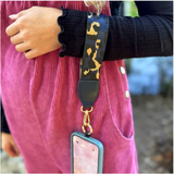 Save The Girls Clip & Go Strap With Pouch - Leopard Collection