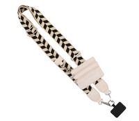 Save The Girls Clip & Go Strap With Pouch - Chevron Collection