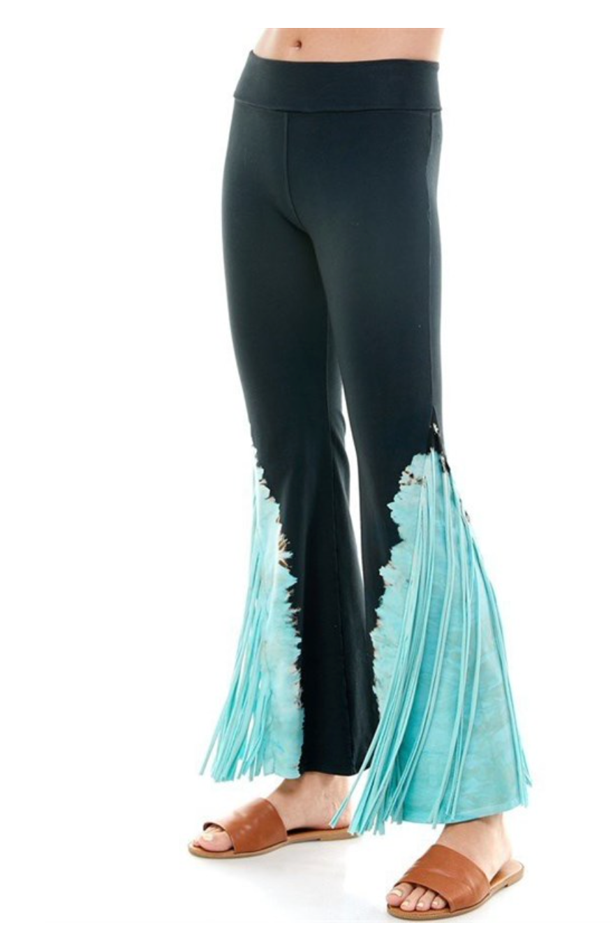 T-Party Yoga Pant Fringe Side Women's Clothing