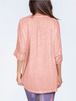 Bridal Rose Drop Shoulder Tunic