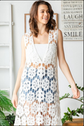 Sleeveless Crochet Dress/Vest