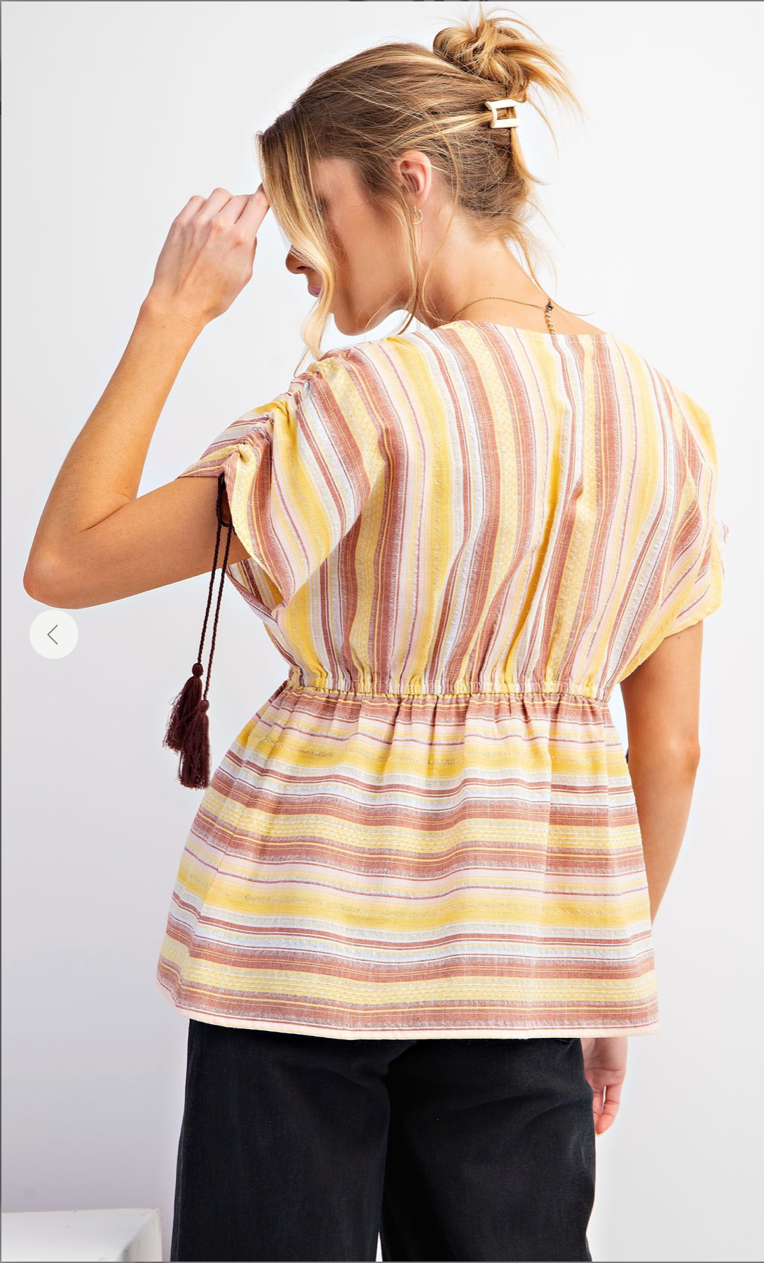 Oasis Ruched Shoulder Tunic