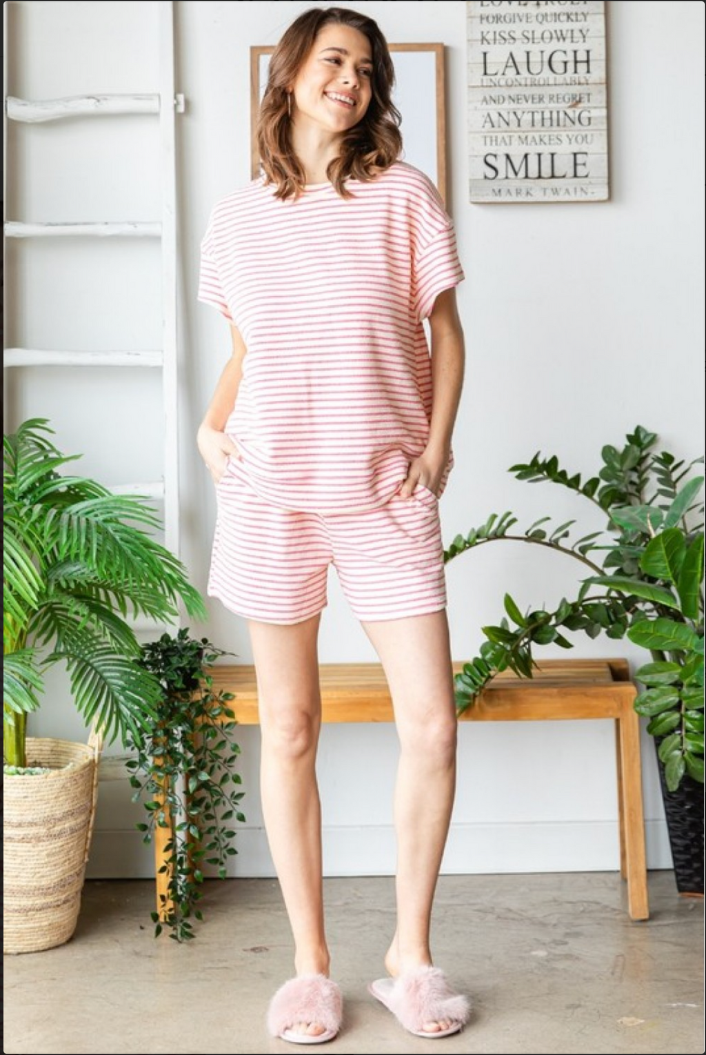 Cotton Candy Stripe Knit Top