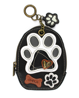 Pawprint Mini Coin Purse Keychain