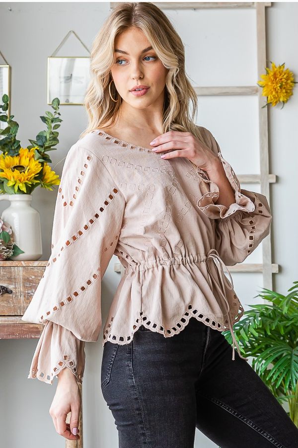 Coco Peasant Top