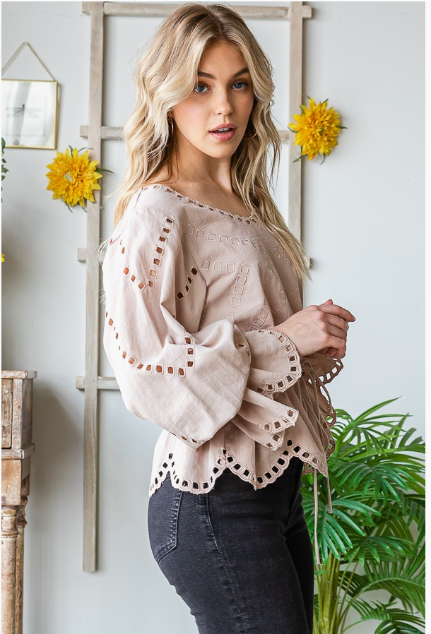 Coco Peasant Top
