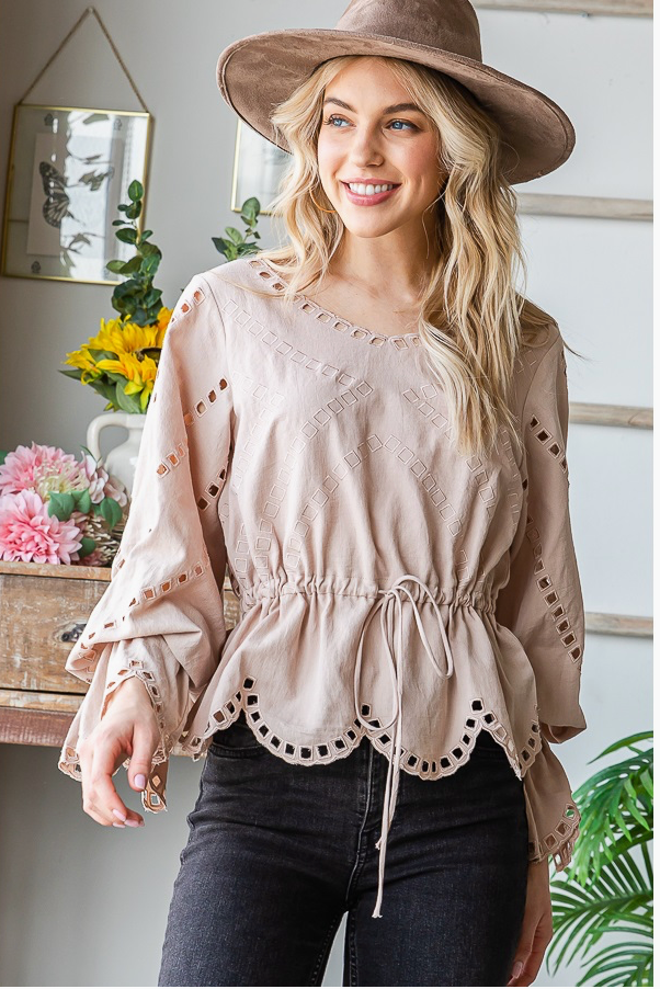 Coco Peasant Top