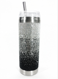 Believe Black Ombre Diamond Crystal Tumbler
