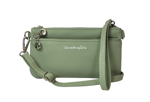 Fashion Save My Bag Bella Save The Girls Bella RFID Crossbody