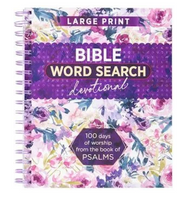 Bible Word Search Devotional - 100 Days of Worship from the Book of Psalms