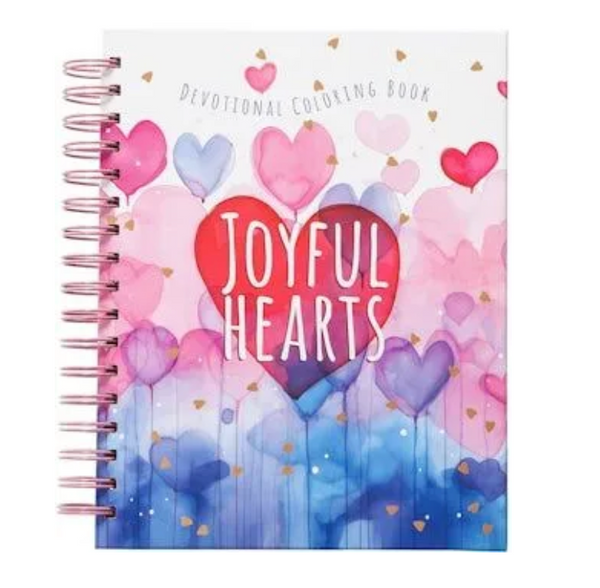 Joyful Hearts - Devotional Coloring Book