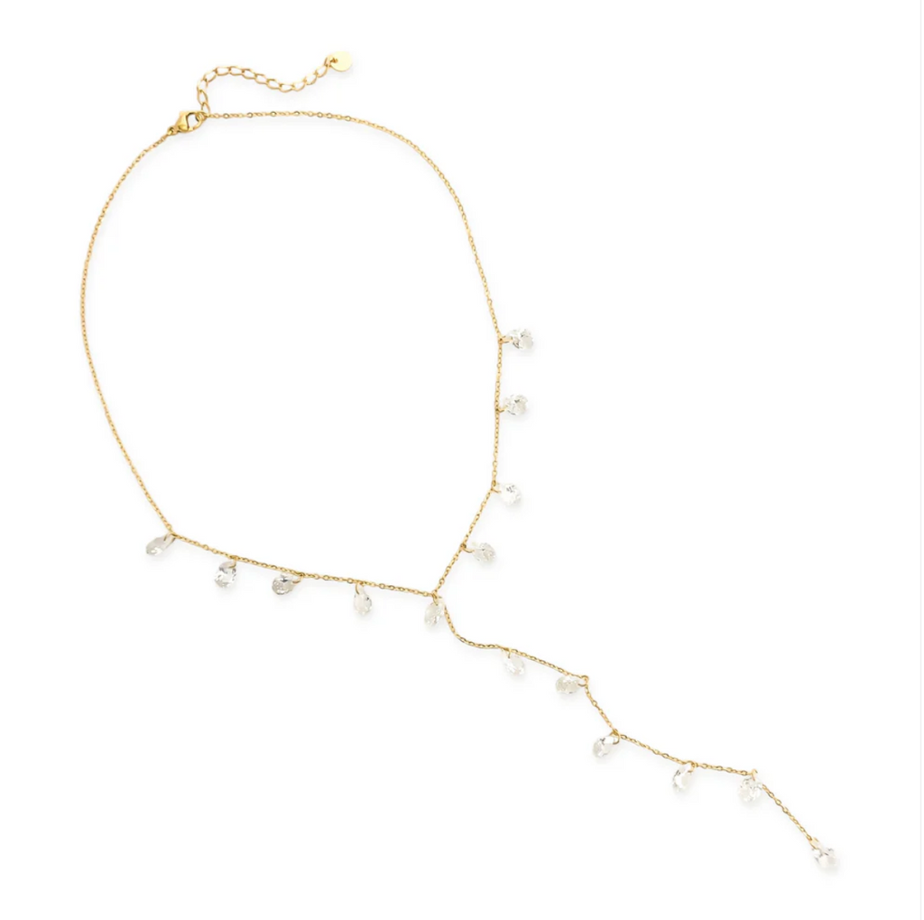 Dazzling Teardrops Necklace