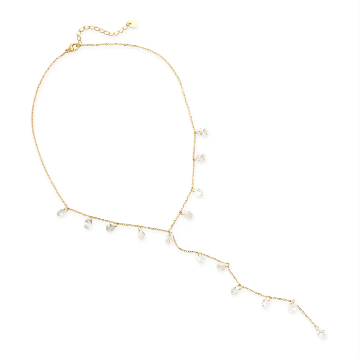 Dazzling Teardrops Necklace
