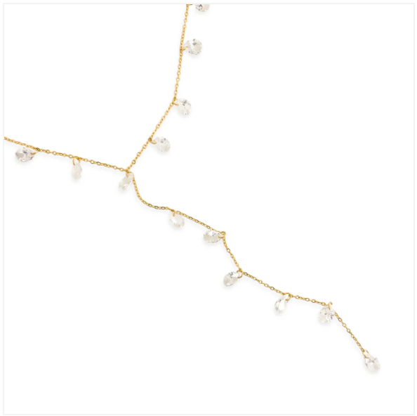 Dazzling Teardrops Necklace