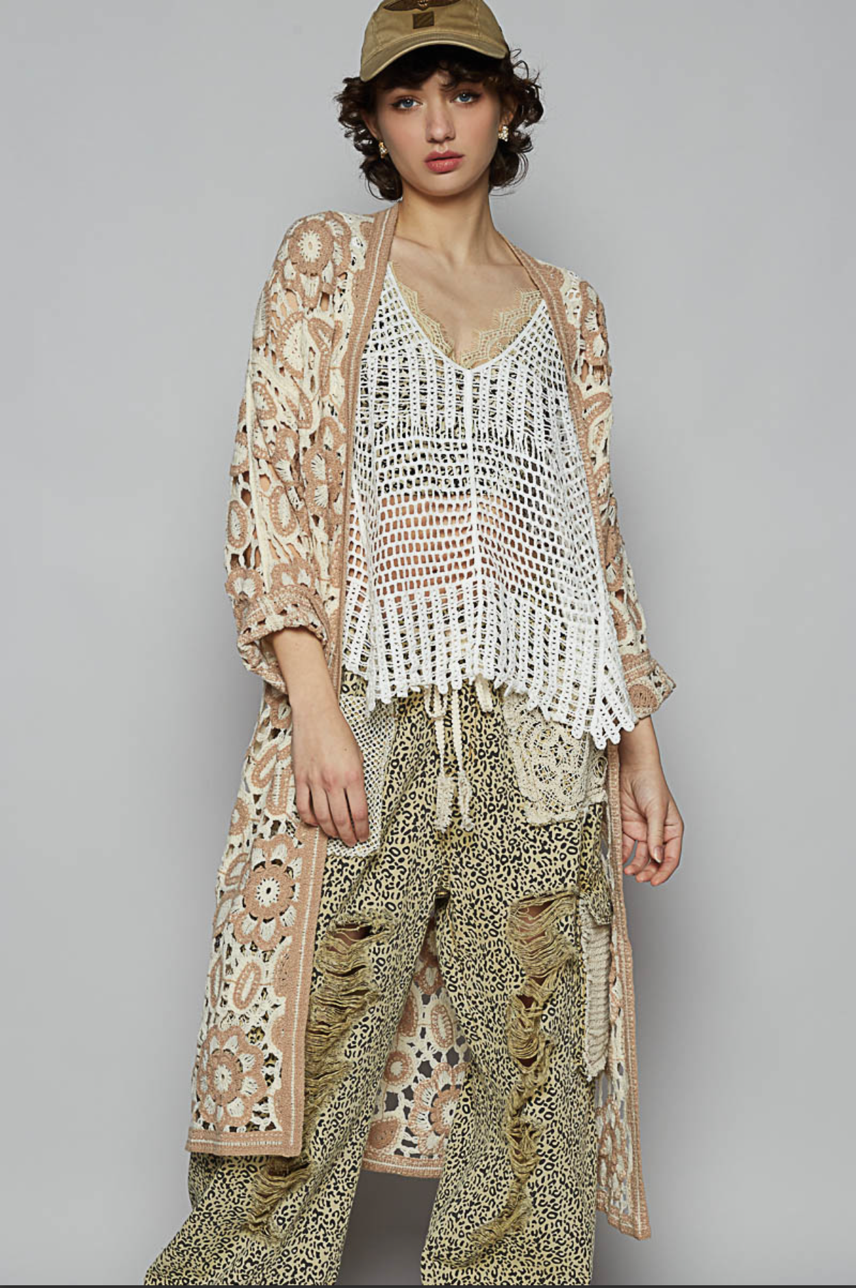 Vintage Lace Trail Duster