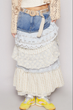 Bluebell Boho Maxi Skirt