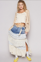 Bluebell Boho Maxi Skirt