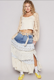 Bluebell Boho Maxi Skirt